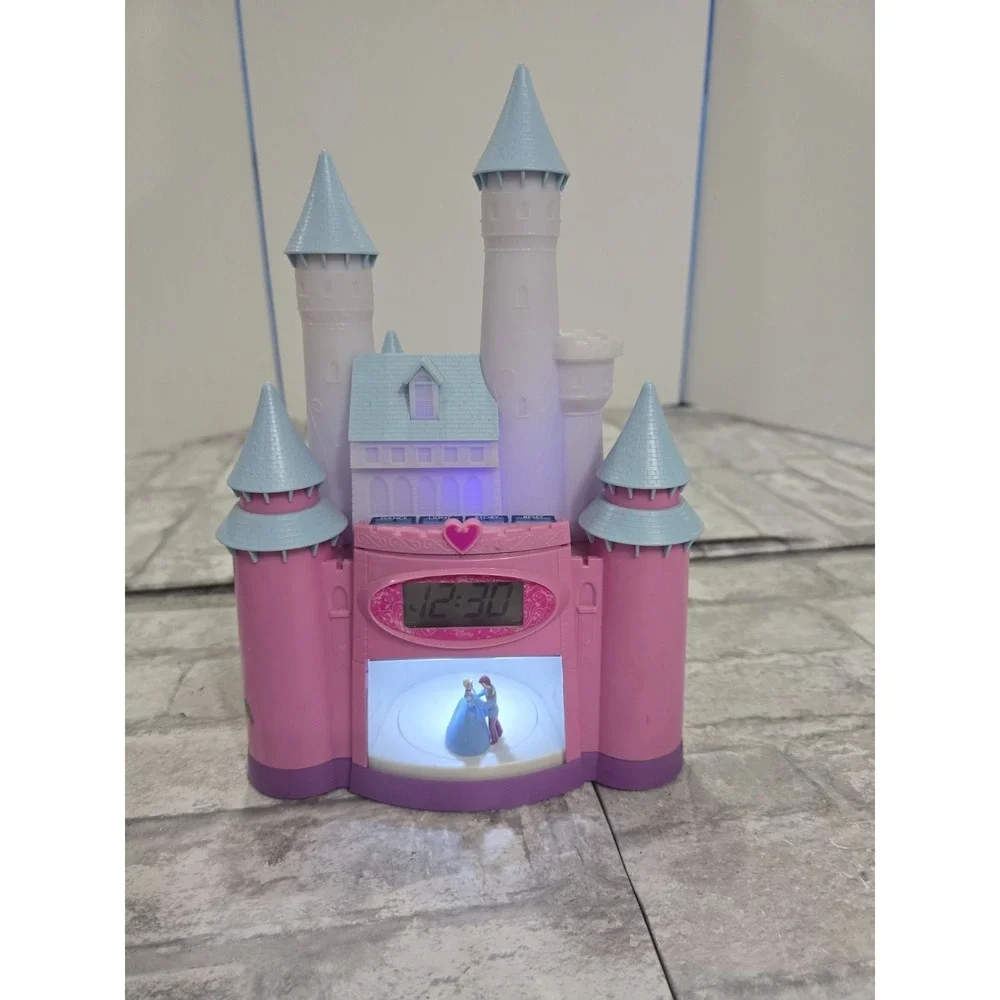 Disney Princess Cinderella Magical Storyteller Alarm Clock Night Sounds VIDEO